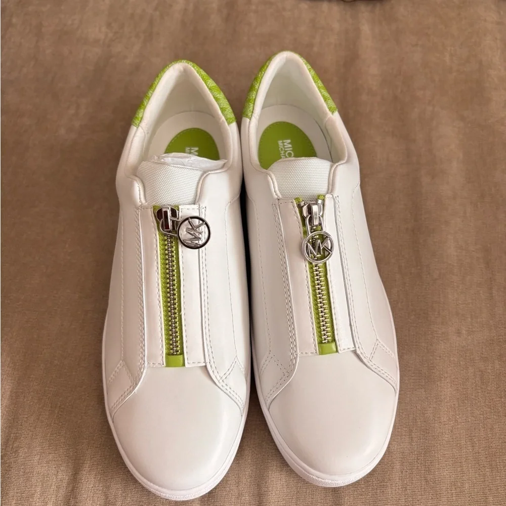 Michael Kors 100 % leather KEATON LEATHER LIFESTYLE CASUAL AND FASHION SNEAKERS